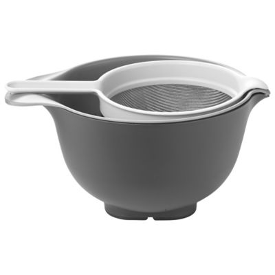 Venn Mixing Bowl, Colander & Sieve Set Lakeland