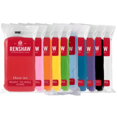 Renshaw Ready to Roll Coloured Icing - 250g Grey alt image 3