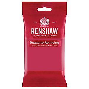 Renshaw Ready to Roll Coloured Icing - 250g Fuchsia Pink 