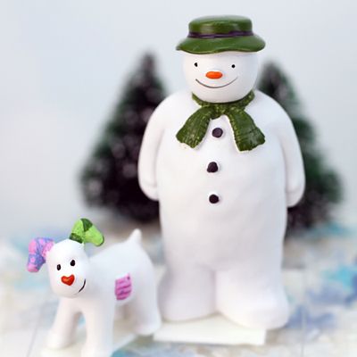 The Snowman and The Snowdog Cake Toppers – 2 Piece Set - (Image 2)