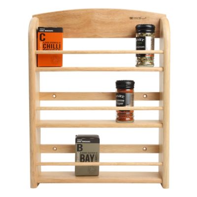 T G 18 Jar Wall Mounted Spice Rack Lakeland