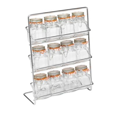 Kilner spice jar rack hot sale