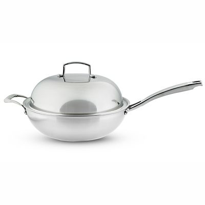 Lakeland 30cm TriPly Lidded Wok image(1)