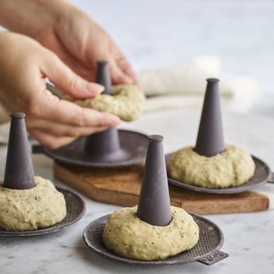 6 Lékué Silicone Bagel Moulds image(3)