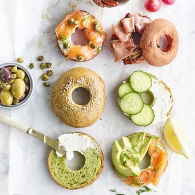 6 Lékué Silicone Bagel Moulds image(6)