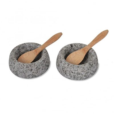 Granite Salt & Pepper Pinch Pots image(3)