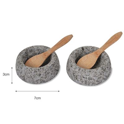 Granite Salt & Pepper Pinch Pots image(4)