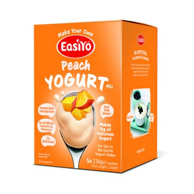 EasiYo Peach 1kg Yoghurt Mix x 5 image(1)