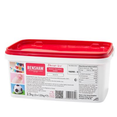 Renshaw 2.5kg Ready to Roll White Icing