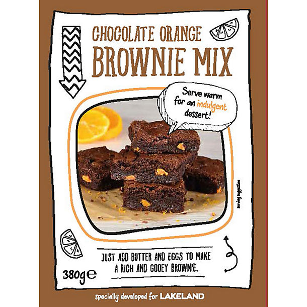 Lakeland Chocolate Orange Brownie Mix image(1)