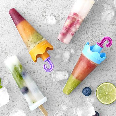 6 Umbrella Ice Lolly Moulds image(2)