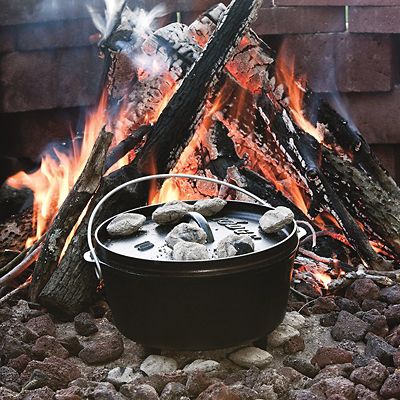 Lodge Cast Iron Camp Deep Dutch Oven 30cm alt image 2