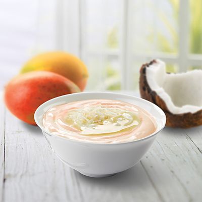 EasiYo Indulgence Greek Style Mango with Coconut Yogurt Mix x 4 image(2)