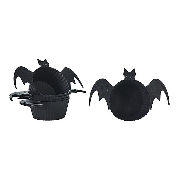 Halloween Bat Silicone Cupcake Cases - 6 Pack image(1)
