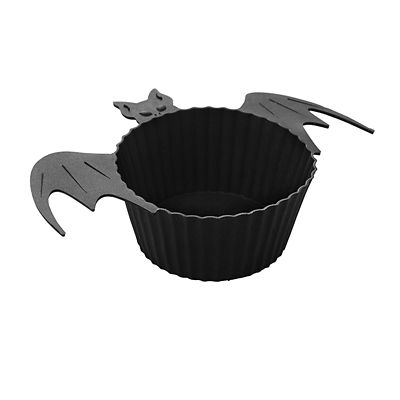 Halloween Bat Silicone Cupcake Cases - 6 Pack image(2)