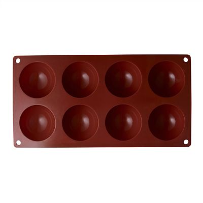 Chocolate Teacake Silicone Mould for 8 Teacakes image(3)