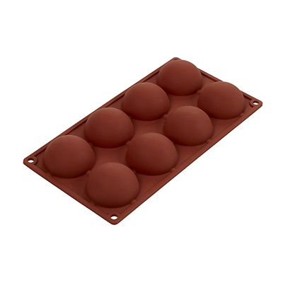 Chocolate Teacake Silicone Mould for 8 Teacakes image(4)
