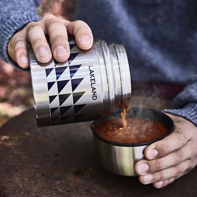 Lakeland Stainless Steel Thermal Vacuum Food Flask 500ml image(3)