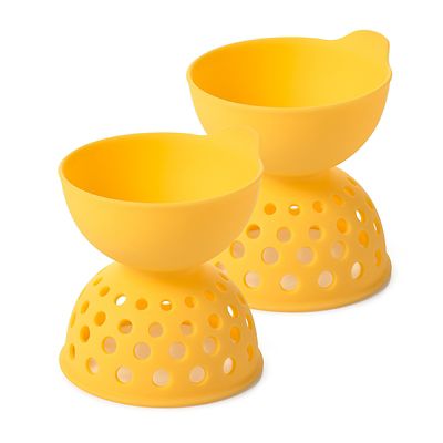 OXO Good Grips Silicone Egg Poachers x2 Lakeland