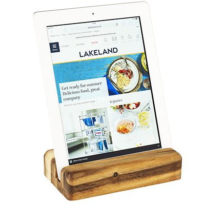 Wooden Tablet Stand - Acacia Wood image(2)