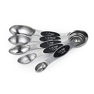 Double End Magnetic Measuring Spoons - Set of 5