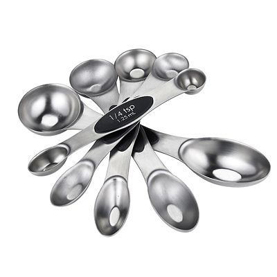Double End Magnetic Measuring Spoons - Set of 5 - (Image 3)