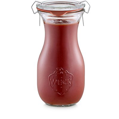 Weck Glass Carafe Bottle with Glass Lid and Rubber Seal 290ml image(2)