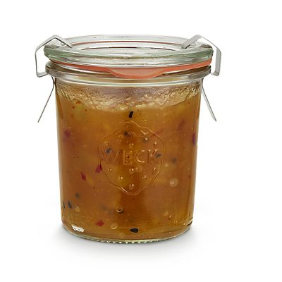 Weck Small Glass Jar with Glass Lid and Rubber Seal 140ml image(2)