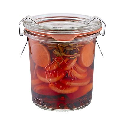 Weck Small Glass Jar with Glass Lid and Rubber Seal 140ml image(3)