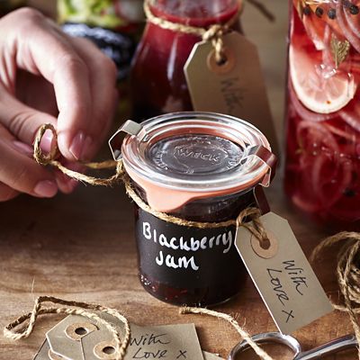 Weck Small Glass Jar with Glass Lid and Rubber Seal 140ml image(4)