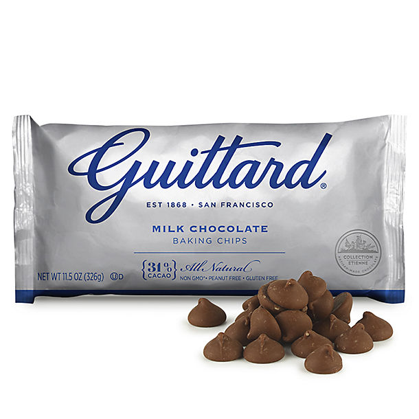 Guittard Maxi Milk Chocolate Chips 326g image(1)