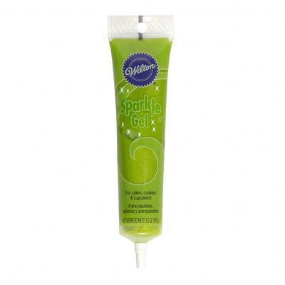 Wilton Green Sparkle Cake Decorating Gel 99g image(1)