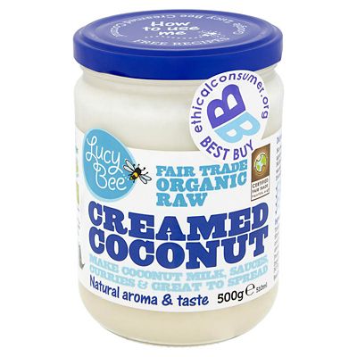 Lucy Bee Organic Fair Trade Creamed Coconut 500g image(2)