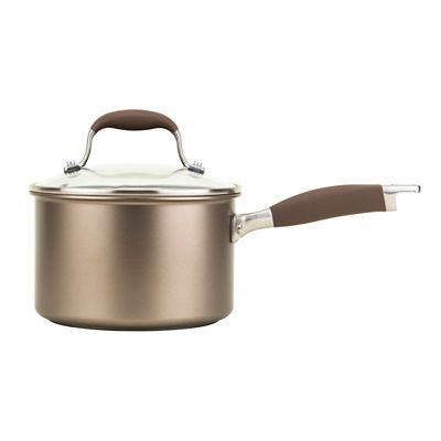 Anolon Advanced 18cm Glass-Lidded Saucepan Umber image(1)