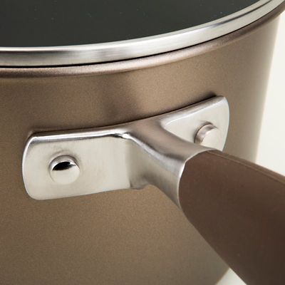 Anolon Advanced 20cm Glass-Lidded Saucepan Umber image(4)