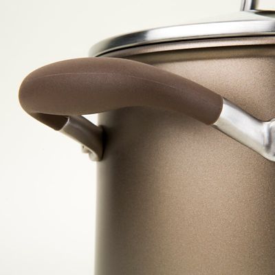 Anolon Advanced 20cm Glass-Lidded Saucepan Umber image(8)