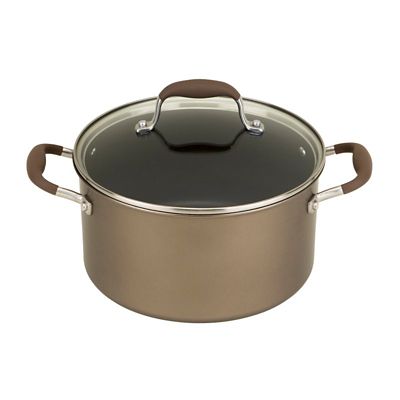 Anolon Advanced 24cm Glass-Lidded Stockpot Umber image(11)