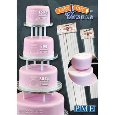 Easy Cut 30cm Cake Dowels 4 Pack image(3)
