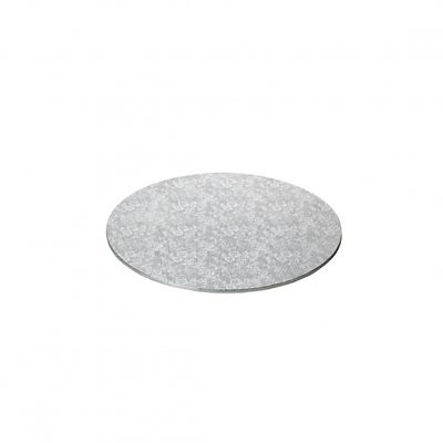 Silver Round Cake Board 25 cm-3 Pound@5 - bakeryland