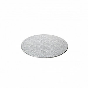 Extra Strong 20cm Silver Cake Board - Round