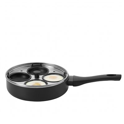 Induction-Safe 20cm Egg Poaching Frying Pan image(4)