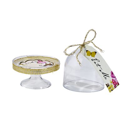 Truly Alice Individual Cake Presentation Domes Set of 6 image(2)