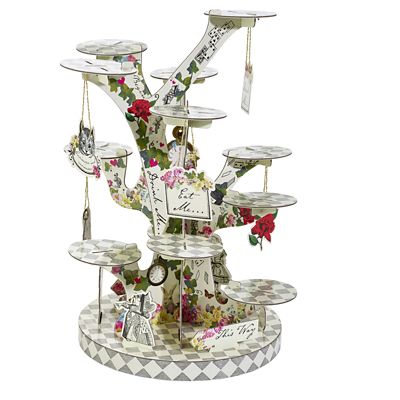 Truly Alice TreeShaped 3D Tiered Cake Stand Lakeland