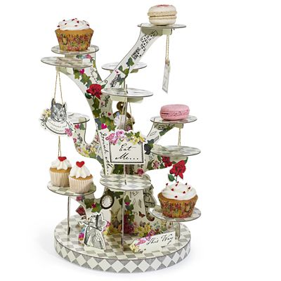 Truly Alice Tree-Shaped 3D Tiered Cake Stand image(2)