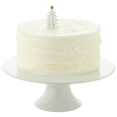 White Christmas Tree and Merry Christmas Cake Topper image(2)