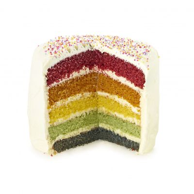 BakedIn 5 Layer Rainbow Cake Mix 610g - (Image 2)