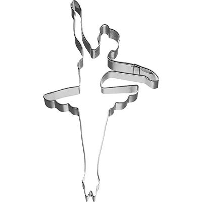 Dancing Ballerina Cookie Cutter 11cm - (Image 3)