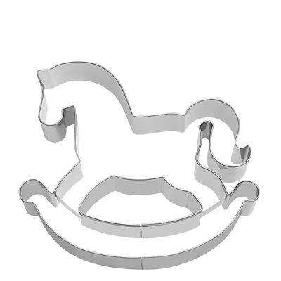 Rocking Horse Cookie Cutter 7cm image(3)