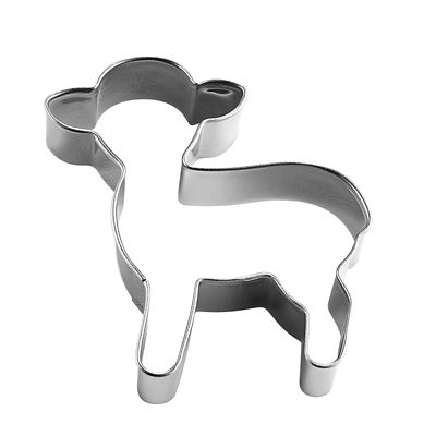 Lamb Stainless Steel Cookie Cutter - (Image 2)