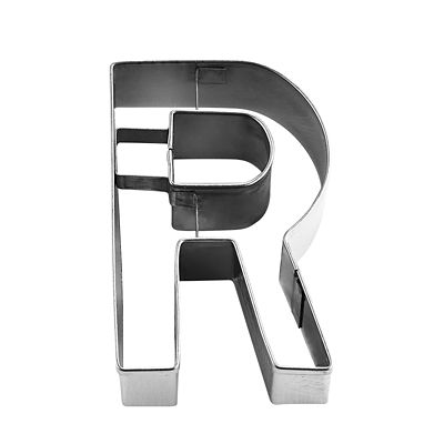 Letter R Alphabet Stainless Steel Cookie Cutter image(2)